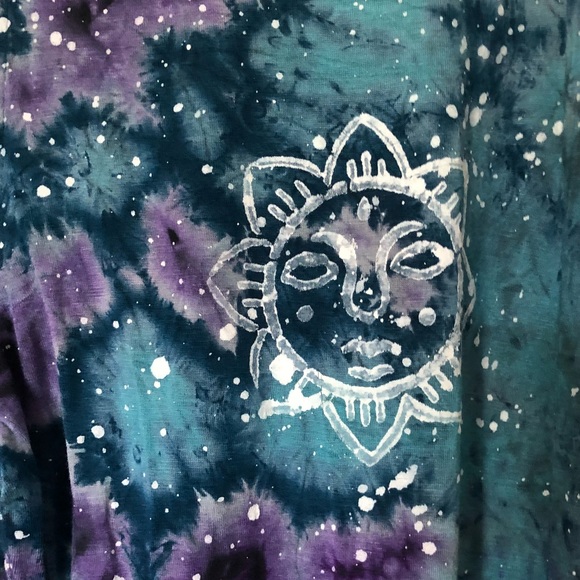 Celestial Print Bohemian Pants - Picture 4 of 5